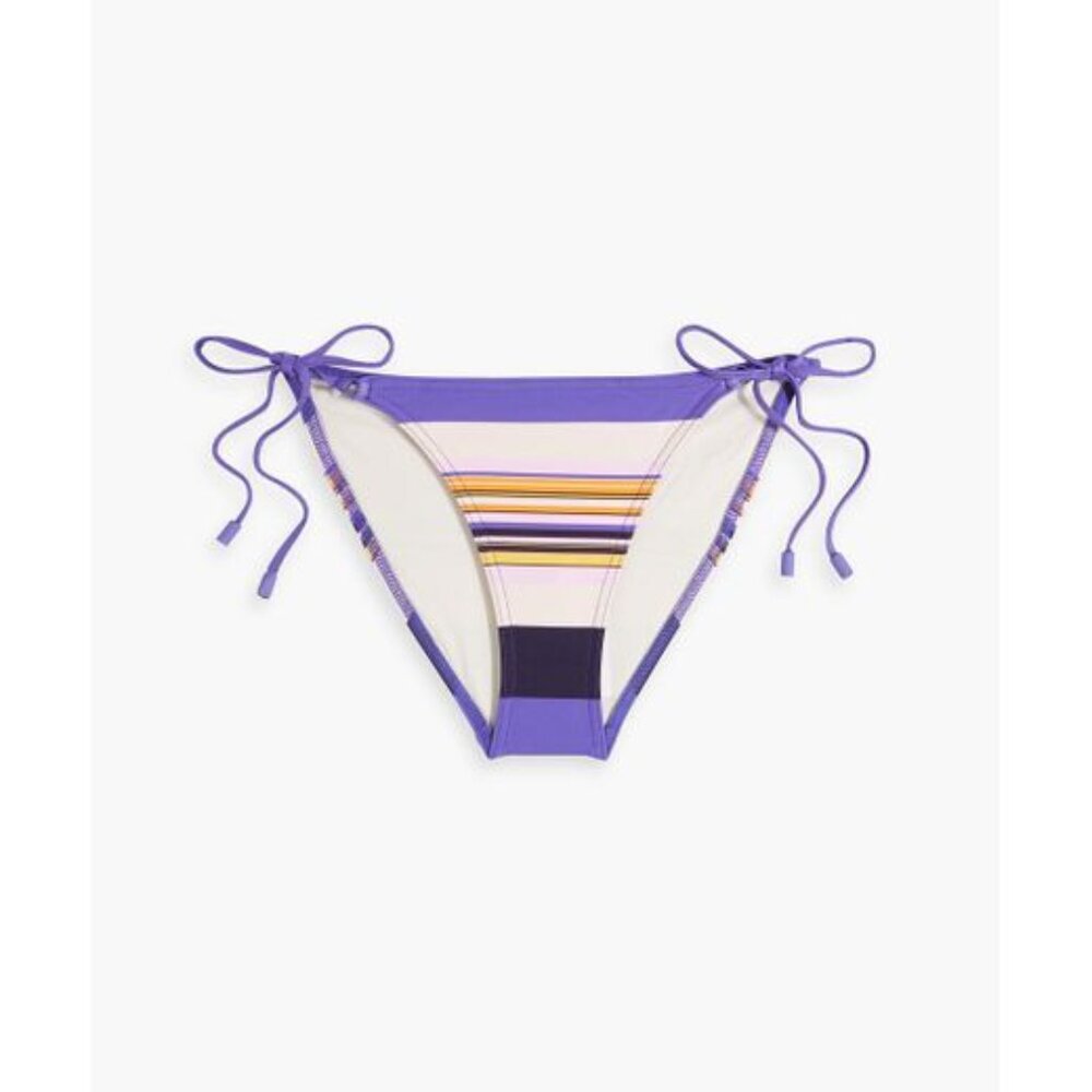 NWT Zimmermann‎ Swim Separates Mini Tri Pant String Bikini Bottoms Indigo Stripe
